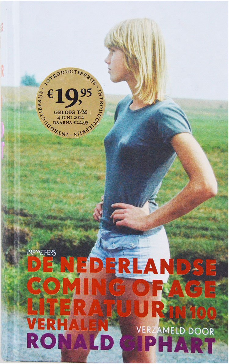 De Nederlandse Coming Of Age Literatuur In 100 Verhalen is een boek uit 2014 met een voorwoord van Ronald Giphart en verhalen van Manon Bouzamour, Deniz Kuyper, Ozcan Akol, Philip Huff, Bert Natter, Stephan Ter Borg, Christophe Vekeman, Victor Schiferli, Peter Zantingh, Maartje Wortel, Daan Heerma Van Voss, Wanda Reisel, Flootje Zwigtman, Thijs De Boer, Elvis Peeters, Bart Chabot, Ivo Victoria, Owen Donkers, Coen Peppelenbos, Vincent Overeem, Jonathan Van Het Reve, Aya Zikken, Tommy Wieringa, Ernst Van Der Kwast, Bert Wagendorp, Yusuf El Halal, Onno Te Rijdt, Rob Van Essen, Erwin Mortier, Marek Van Der Jagt, Adriaan Jaeggi, August Willemsen, Jacob Van Duijn, Arnon Grunberg, Manon Uphoff, Hafid Bouazza, Paul Mennes, Hannes Meinkema, Esther Gerritsen, F.B. Hotz, Jerry Goossens, Jack Nouws, Nicolaas Matsier, P.F. Thomese, Luuk Gruwez, Rob Van Erkelens, Joris Moens, Willem Melchior, Tom Lanoye, Connie Palmen, Margriet De Moor, Herman Koch, Joost Zwagerman, Eric De Kuyper, Adriaan Van Dis, Rudi Van Dantzig, Wessel Te Gussinklo, Herman Brusselmans, Hugo Pos, Monika Van Paemel, Jan Siebelink, A.F.Th. Van Der Heijden, Willem Frederik Hermans, Rene Stoute, Jan Cartens, Oek De Jong, Leon De Winter, Maarten 'T Hart, J.A. Deelder, Hans Andreus, Doeschka Meijsing, R.J. Peskens, Anja Meulenbelt, J.M.A. Biesheuvel, Erik Hazelhoff Roelofzema, Ankie Peypers, Jan Cremer, J.J. Voskuil, Jan Brandts, Jos Vandeloo, Remco Campert, Marga Minco, S. Carmiggelt, S. Vestdijk, Marnix Gijsen, Hella S. Haasse, Francois Pauwels, Anne Frank, A. Den Doolaard, Arthur Van Schendel, A.M. De Jong, S. Vestdijk, Aart Van Der Leeuw, Nescio, Frederik Van Eeden, Herman Robbers, A. Aletrino, Aug. P. Van Groeningen, Lodewijk Van Deyssel