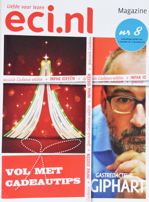 eci.nl, Liefde Voor Lezen, Nr 8 is een tijdschrift uit 2012 waar Ronald Giphart gastredacteur is