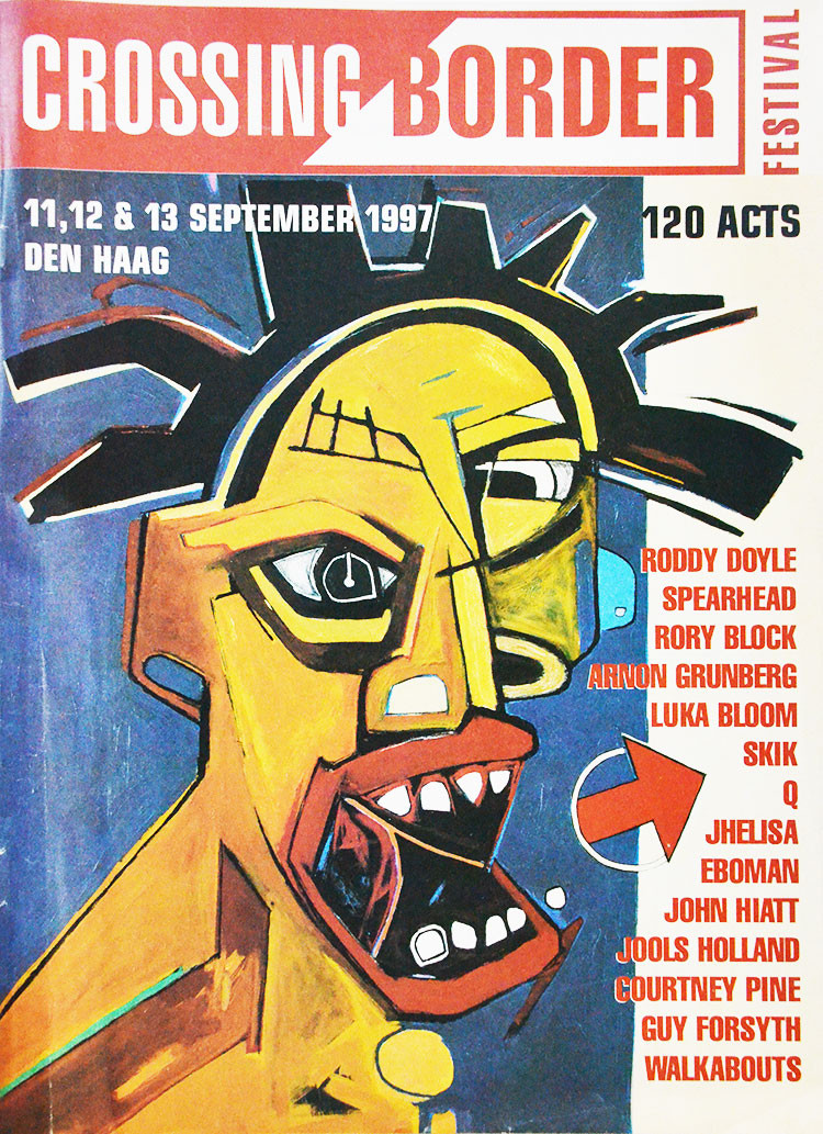 Crossing Border Festival 11, 12 & 13 september 1997, Den Haag is een tijdschrift waar Ronald Giphart in vermeld staat als spreker