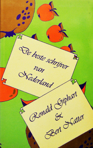 De Beste Schrijver Van Nederland is een boek van Ronald Giphart en Bert Natter uit 1995. Dit verhaal verscheen ook in Planeet Literatuur en Kwadraats Groot Literair Lees Kijk Knutsel En Doe Vakantie Boek.
