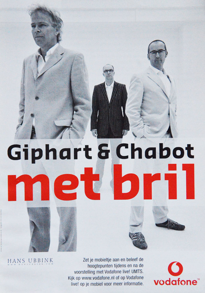 Ronald Giphart Giphart & Chabot met Bril speellijst 2005 2006