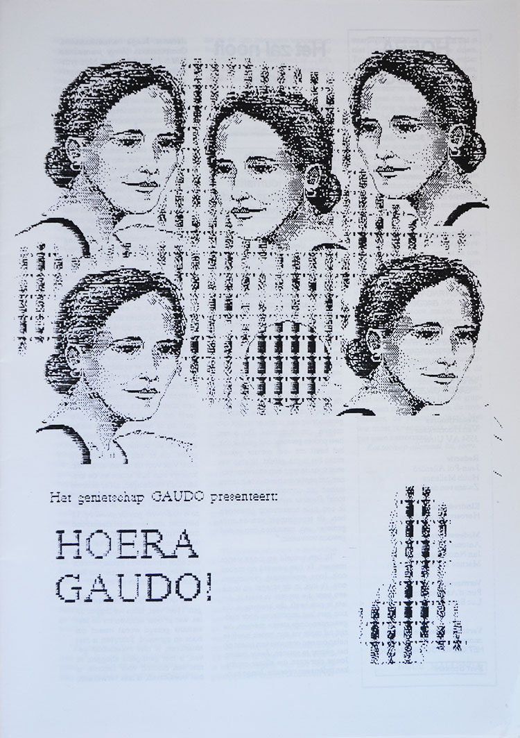 Ronald Giphart bracht onder het pseudoniem Gaudo het tijdschrift Hoera Gaudo uit in juni 1990