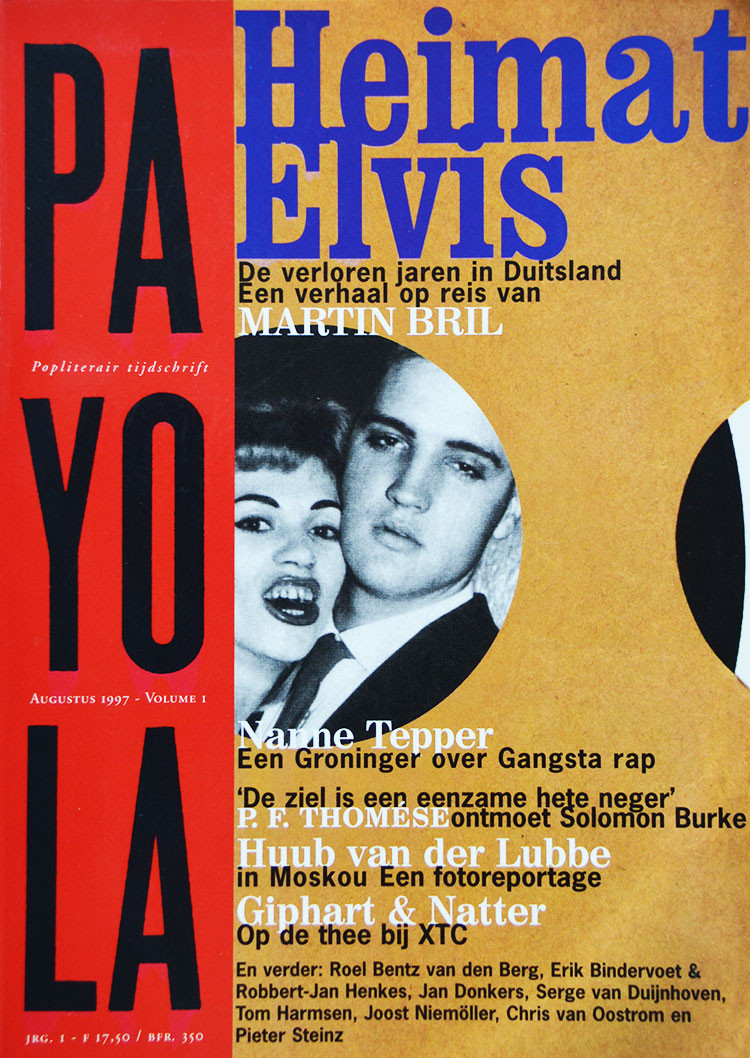 Ronald Giphart Bert Natter Payola augustus 1997 poplitarair tijdschrift