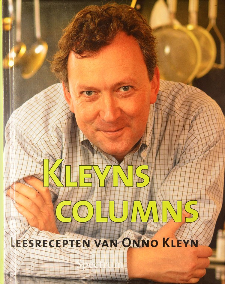 Onno Kleyns bijdrage aan de Volkskeuken in de Volkskrant brengt heel wat smaakpapillen in beroering en zet lezers aan tot culinaire ontdekkingen met een voorwoord van Ronald Giphart