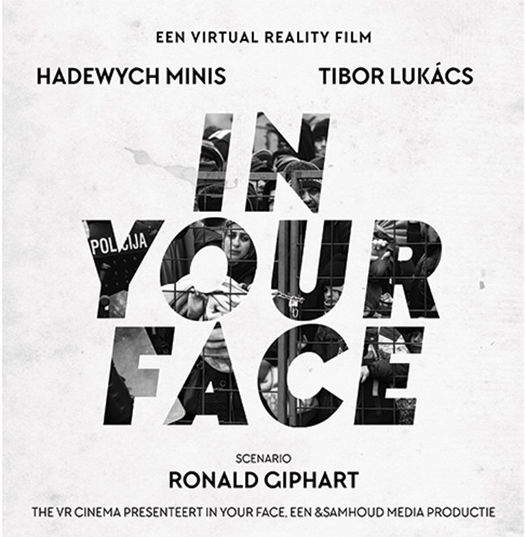 Europa’s eerste speelfilm in virtual reality, en dat in ‘s werelds eerste VR cinema! In Your Face is een productie van regisseur Jip Samoud en werd geschreven door Ronald Giphart.