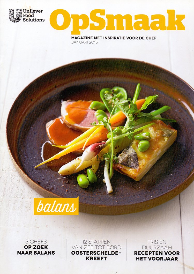 Ronald Giphart OpSmaak UFS Unilever Food Solutions januari 2015