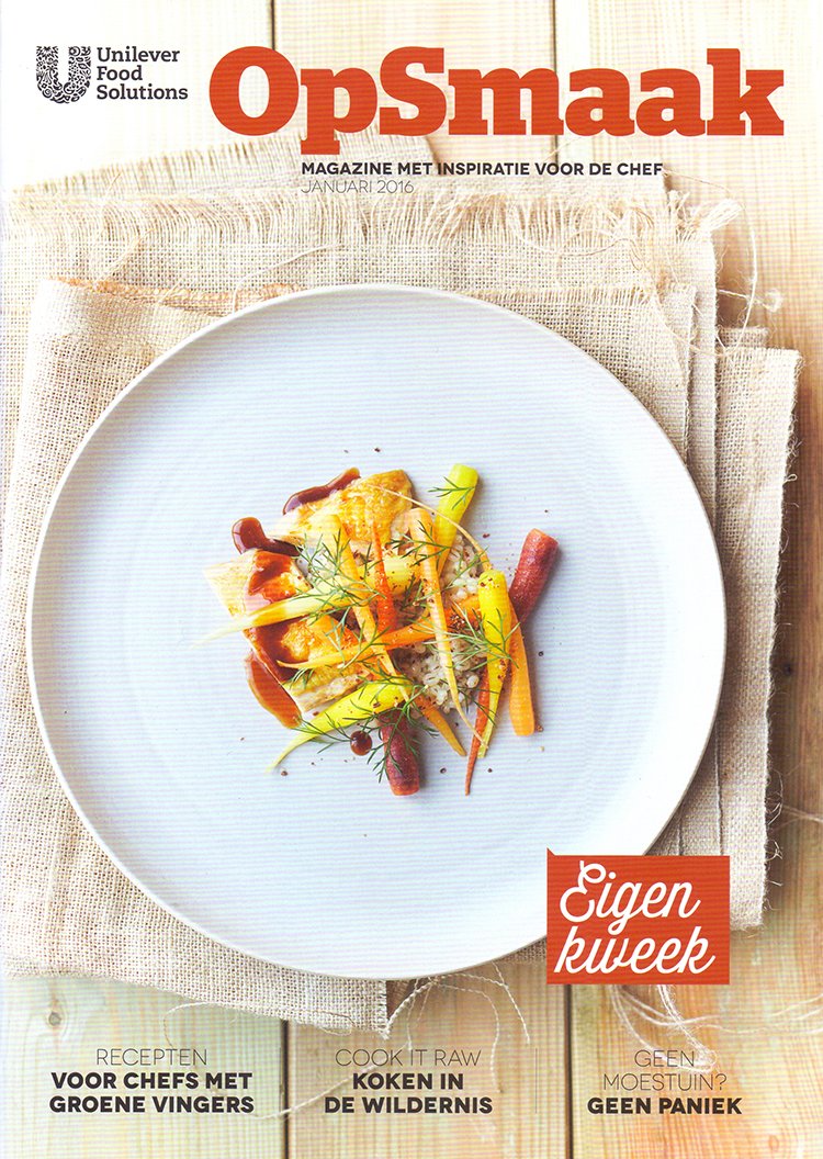 Ronald Giphart OpSmaak UFS Unilever Food Solutions januari 2016