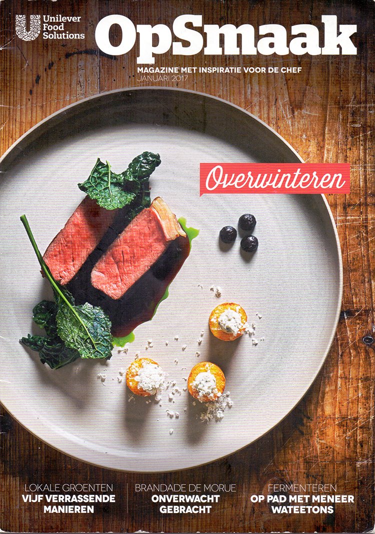 Ronald Giphart OpSmaak UFS Unilever Food Solutions januari 2017