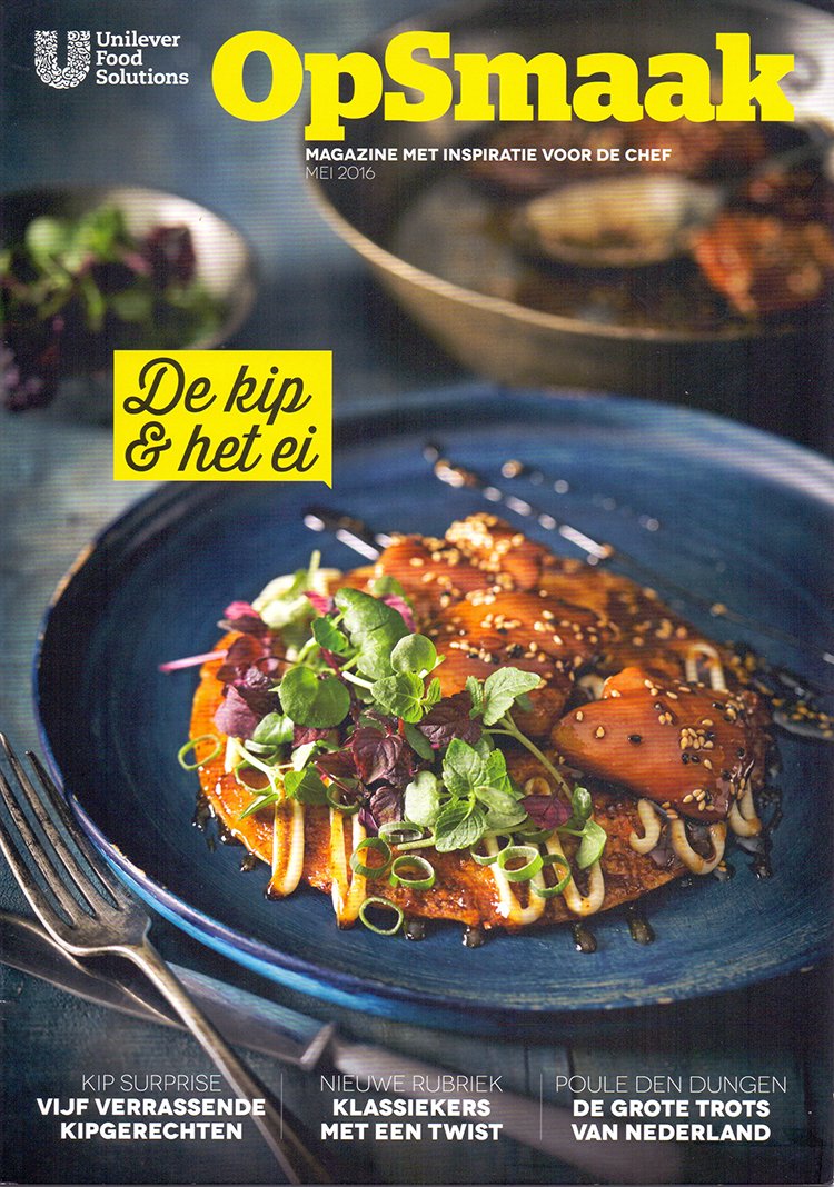 Ronald Giphart OpSmaak UFS Unilever Food Solutions mei 2016